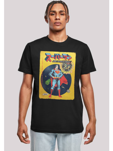 F4NT4STIC T-Shirt DC Comics Superman International Cover in schwarz