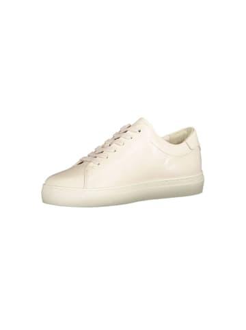 Tommy Hilfiger Beige Leder Damen Sneaker