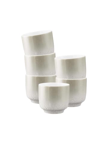 Seltmann Weiden 6er Set Cappuccinotassen ohne Henkel Sento Home 300 ml in Aura cream