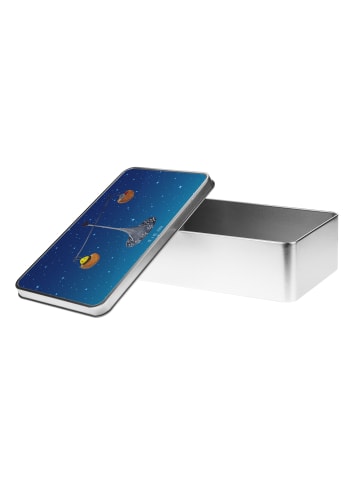 Mr. & Mrs. Panda Dose Sternzeichen Waage ohne Spruch in Sternenhimmel Blau