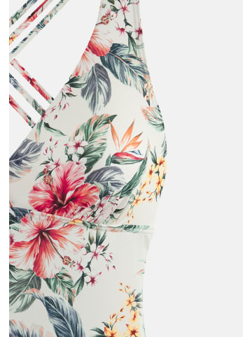 LASCANA Badeanzug Salsa in Creme print