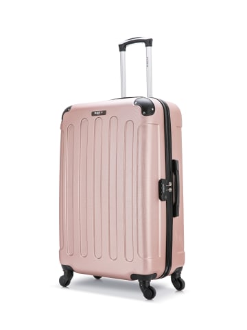 BlueStar Großer Hartschalenkoffer MADRID in Rosa (95L)