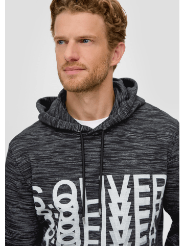 s.Oliver Sweatshirt langarm in Schwarz