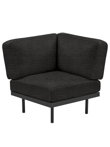 home24 Outdoor-Eckelement Modica in Schwarz