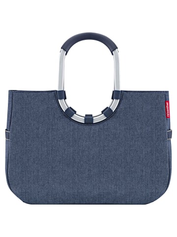 Reisenthel Loopshopper L Shopper Tasche 46 cm in herringbone dark blue