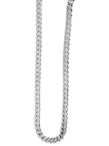 Adeliás Unisex Halskette – Panzerkette aus Edelstahl 70 cm in silber
