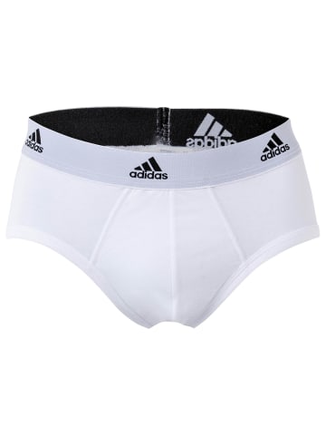 adidas Slip 6er Pack in Weiß