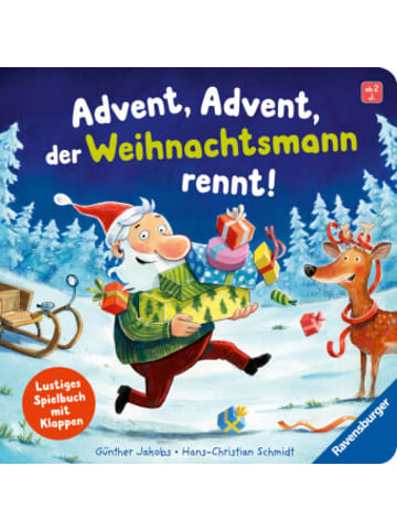 Ravensburger Verlag GmbH Buch - Advent, Advent, der Weihnachtsmann rennt!