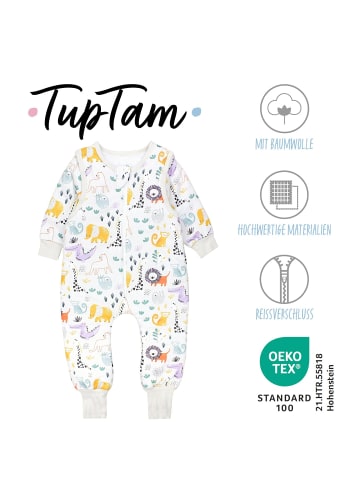 TupTam Baby Schlafsack mit Beinen und Ärmel ganzjährig in mehrfarbig
