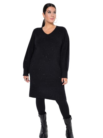 Studio Untold Midikleid in schwarz