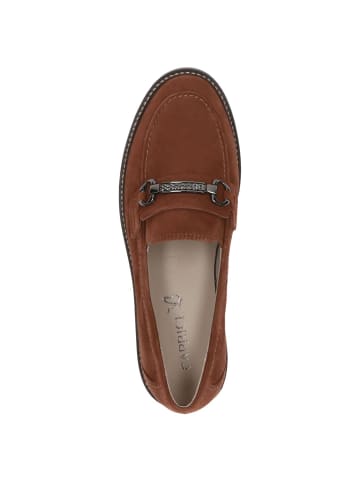 Caprice Slipper in COGNAC SUEDE