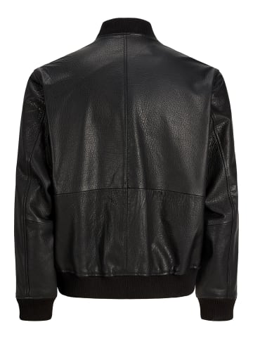 Jack & Jones Lederjacke in Black