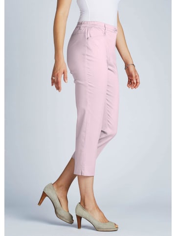 GOLDNER Kurzgröße:  Leichte 7/8 Baumwoll-Hose Carla in geranie