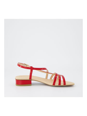 Paul Green Sandalen in Rot Lack