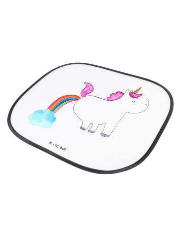 Mr. & Mrs. Panda autofenster sonnenschutz Einhorn Pupsen ohne Sp... in Weiß