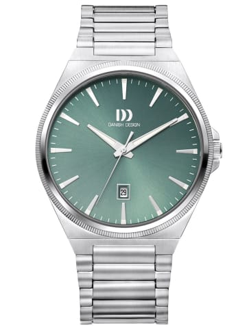 Danish Design Herrenuhr DKx Pro Edelstahl/Salbeigrün