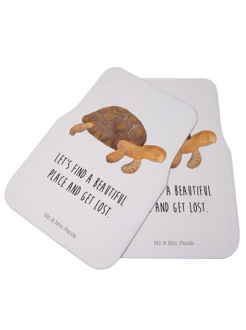 Mr. & Mrs. Panda Automatte Schildkröte MHerzieren mit Spruch in Weiß