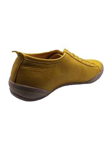 Beauties of nature Komfort Schnürschuhe in Gelb