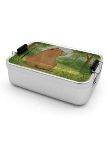 Mr. & Mrs. Panda Rundungerbrotdose Bär Schulterblick Design ohne Sp... in Weiß