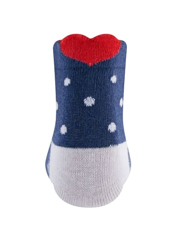ewers 2er-Set Socken 2er Pack Herz/Punkte in tinte