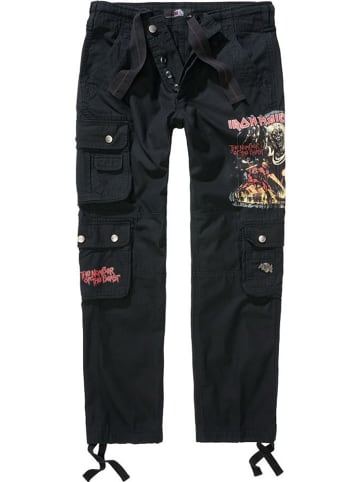 Brandit Cargohose "Irm Pure Slim Trouser" in Schwarz
