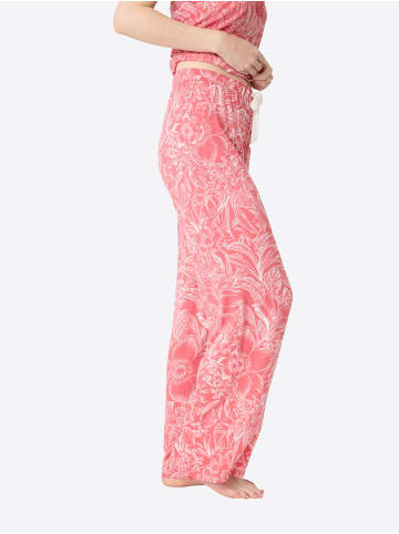 P.J. Salvage Pyjamahose Lazy Days in rosenholz