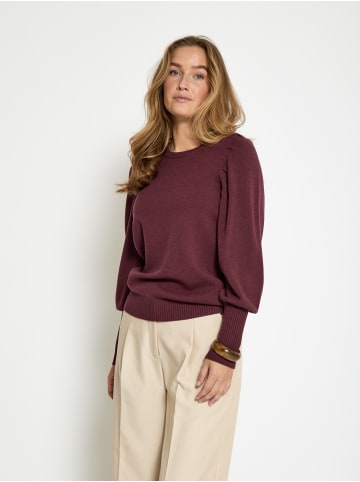 Peppercorn Pullover in Tawny Port
