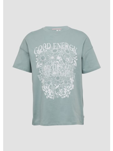 QS T-Shirt in 72D0_salbeigrün