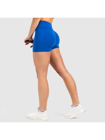 SMILODOX Shorts Issy Scrunch in Blau