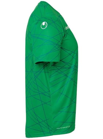 uhlsport  Sportshirt "Prediction Shirt Kurzarm" in Grün