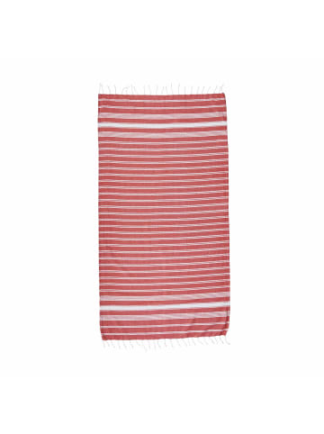 Butlers Hamamtuch L 170 x B 90cm SURFSIDE in Rot