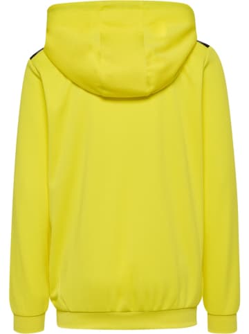 Hummel Kinder Hoodie "Hmlauthentic Pl Hoodie Kids" in Gelb