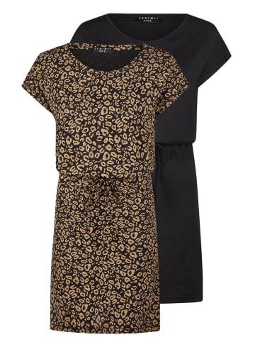 DENIMFY Kleid DFBella in Braun