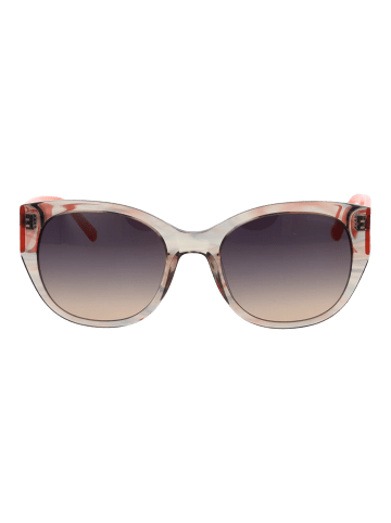 comma Frauen Sonnenbrille Katzenauge Transparent