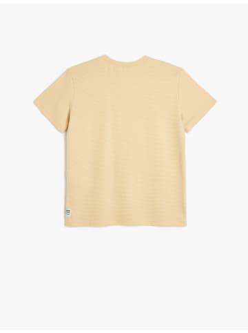 KOTON TSHIRT SS in Beige