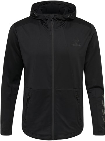 Hummel Hummel Zip Kapuzenpullover Hmlaston Yoga Herren in BLACK