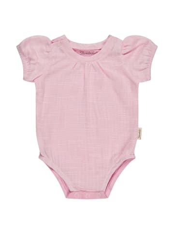 Sterntaler Kurzarm-Body Leinenoptik in rose