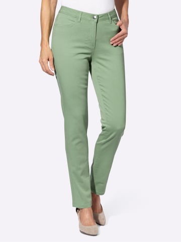 Sieh an! Stretch-Hose in eucalyptus