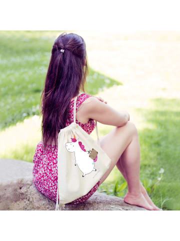 Mr. & Mrs. Panda Stoffbeutel Einhorn Koffer ohne Spruch in Creme