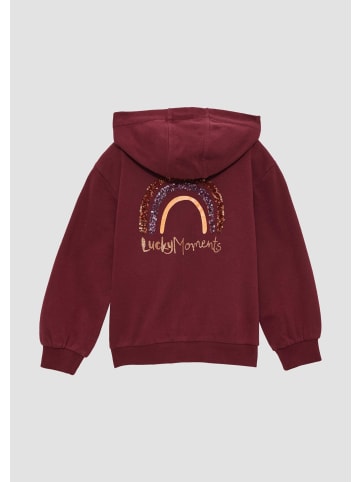 s.Oliver Sweatshirt Jacke in 4581_bordeaux