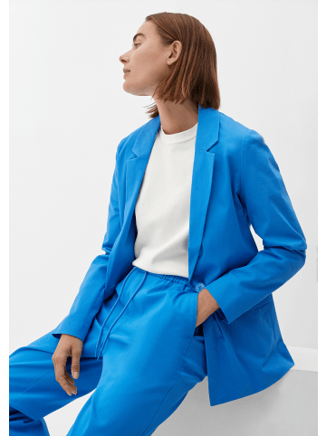 s.Oliver Indoor-Blazer langarm in Blau