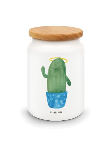 Mr. & Mrs. Panda Vorratsdose Kaktus Heilig ohne Spruch in Weiß