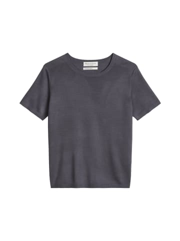 Marc O'Polo Kurzarm-Pullover regular in Blue Graphite