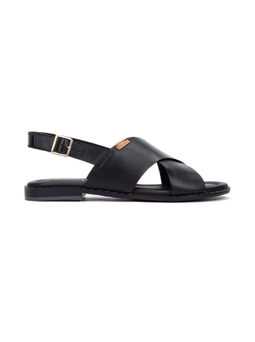 Pikolinos Schaftsandalen in Schwarz