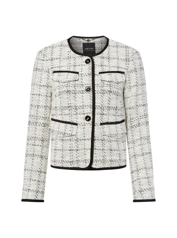 MARC CAIN COLLECTIONS Blazer in weiß schwarz