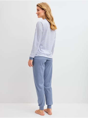 Calida Pyjama in aura blue