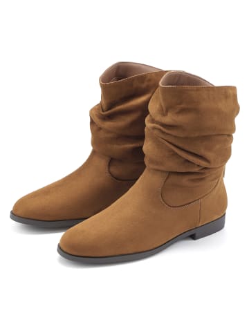 LASCANA Stiefel in camelfarben