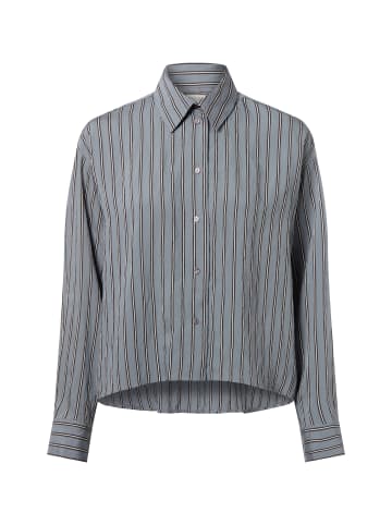 Marc O'Polo Bluse in hellblau anthrazit - 0002