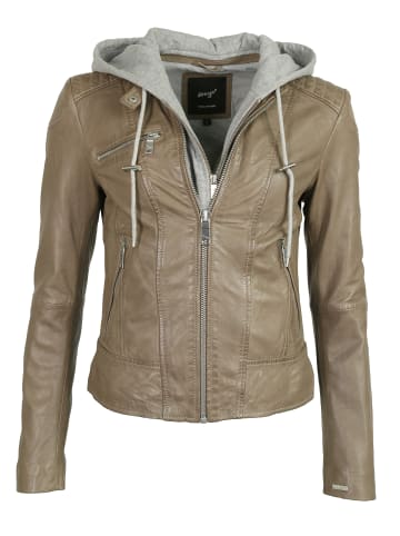 Maze Lederjacke Mico in mud