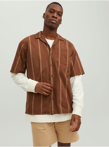 Jack & Jones Hawaii-Hemd in Cocoa Brown 3
